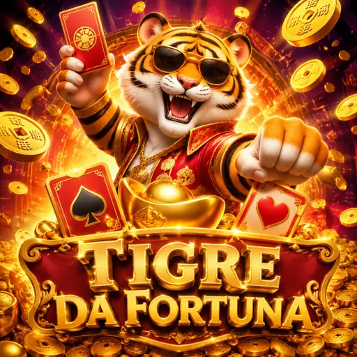 Cartão do jogo Fortune Tiger, o tigrinho da PG Soft