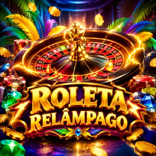 Roleta com raios e multiplicadores de até 500x